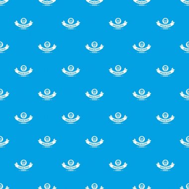 Zombi avcılık desen vektör kesintisiz mavi