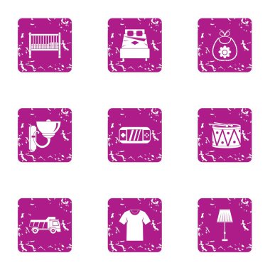 Hayati alanı simgeler kümesi, grunge tarzı