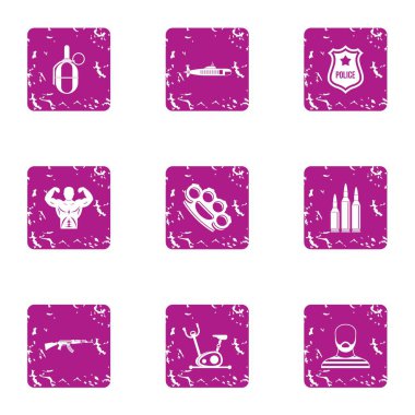 Eğitim simgeler kümesi, grunge tarzı mücadele