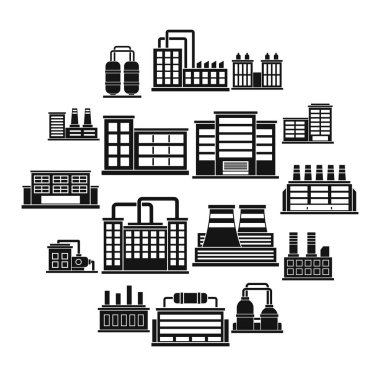 Simgeler kümesi, basit tarzı bina sanayi