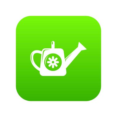 Sulama olabilir Yeşil simge vektör