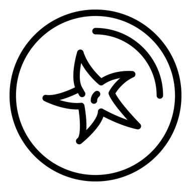 Üst görünüm domates simgesi, özet biçimi