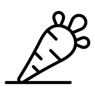 Havuç detoks simgesi, özet biçimi