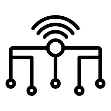 Refill energy home icon, outline style