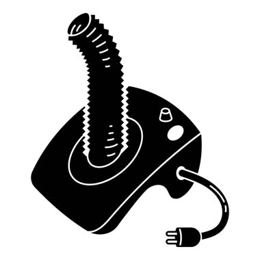 Küçük elektrikli süpürge simgesi, basit biçim