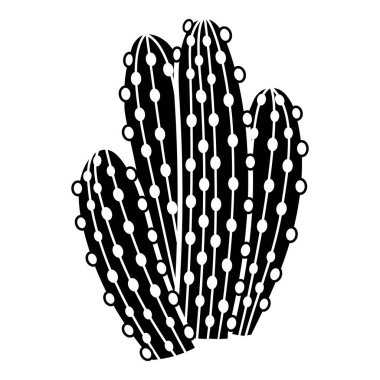 Uzun kaktüs simgesi, basit biçim