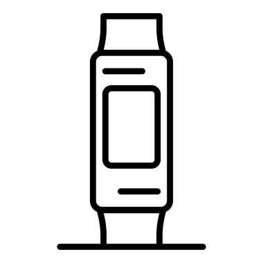 Medya modern bileklik simgesi, özet biçimi