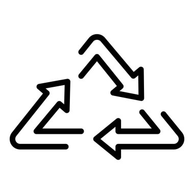 Geri dönüşüm simgesi, özet biçimi