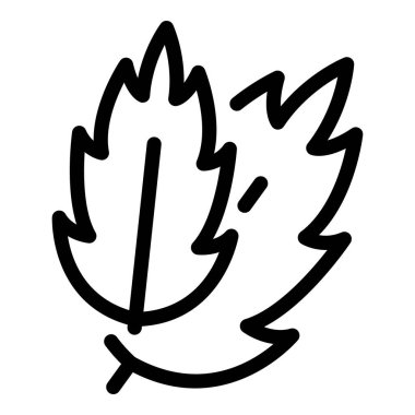 Yaprak baharat simgesi, özet biçimi