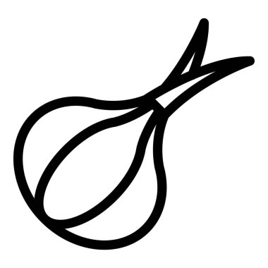 Çiğ soğan simgesi, taslak biçimi