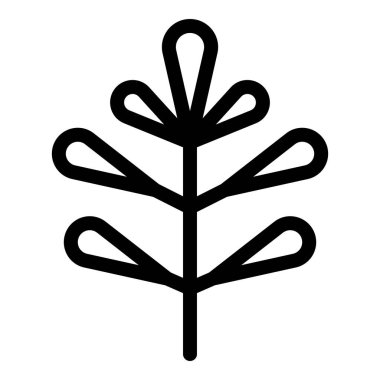 Baharat dalı simgesi, özet biçimi