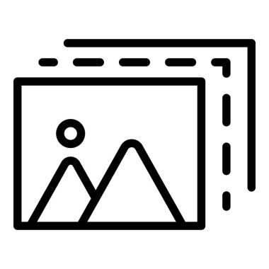 Resim düzenleyici simgesi, özet biçimi