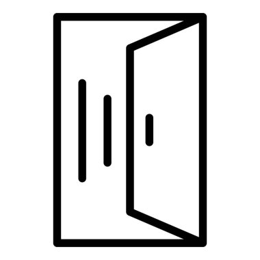 Açılan kapı simgesi, özet biçimi