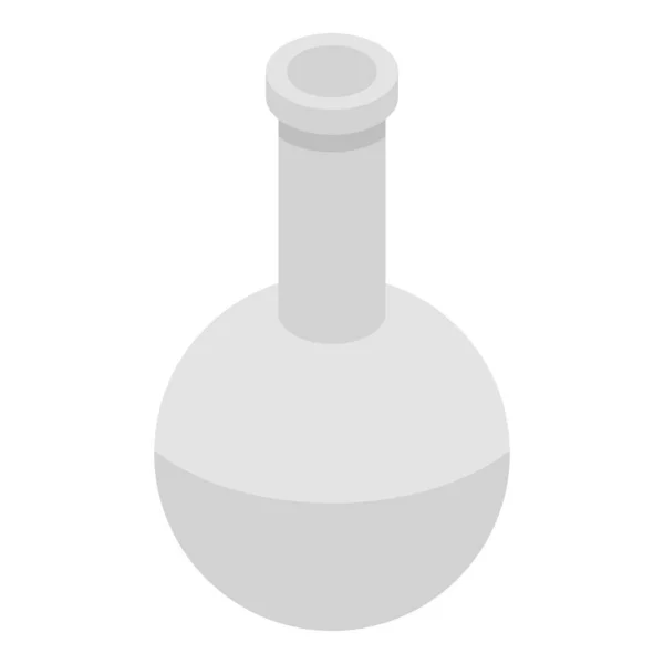 Kimyasal şişesi simgesi, izometrik stili — Stok Vektör