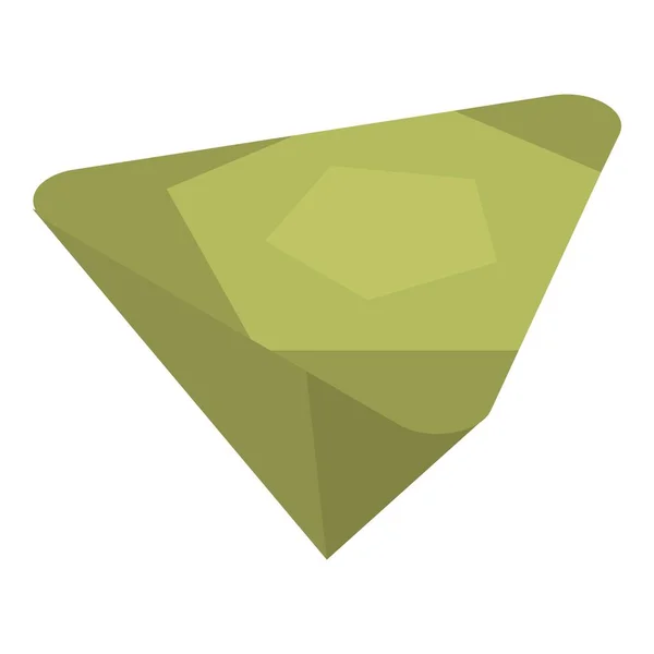 Icône de gemme riche, style isométrique — Image vectorielle