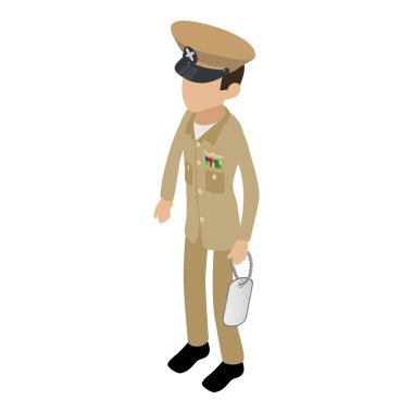 Subay simgesi, izometrik biçim