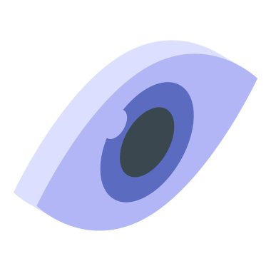 İnsan gözü simgesi, biyometrik stil