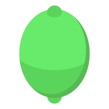 Taze limon simgesi, izometrik stil