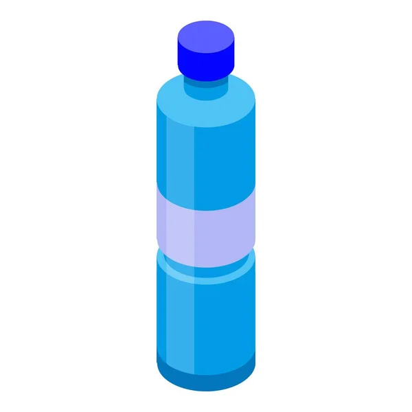 Ikona láhve s vodou, izometrický styl — Stockový vektor