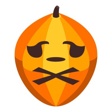 Kutlama balkabağı simgesi, izometrik biçim