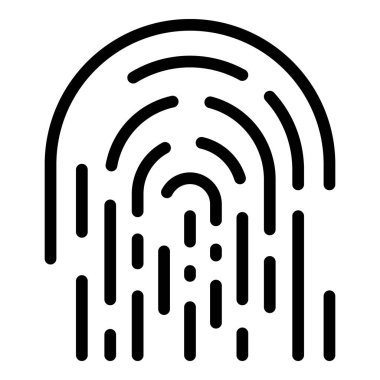 Parmak izi simgesi, özet biçimi