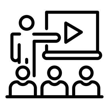 Video ders simgesi, özet biçimi