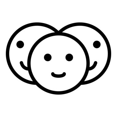 Arkadaşlar emoji simgesi, özet biçimi