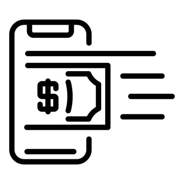 Hızlı para aktarım simgesi, özet biçimi