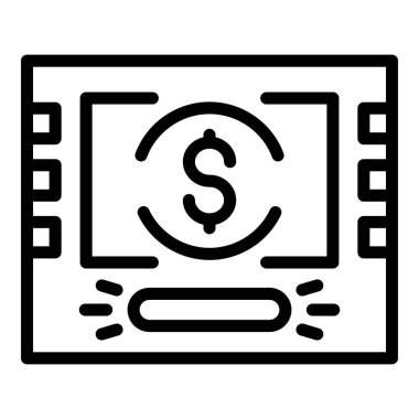 ATM para simgesi, özet biçimi