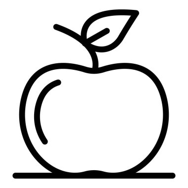 Taze elma simgesi, taslak biçimi