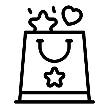 Eko çanta kampanya simgesi, özet biçimi