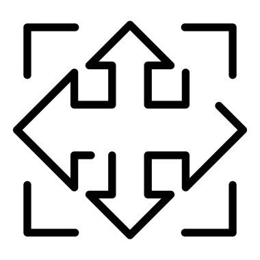 Pazarlama yönü simgesi, özet biçimi