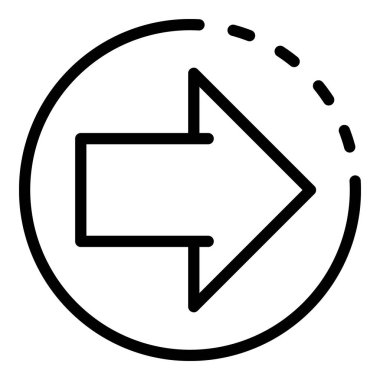 Yeniden konumlandırma ok simgesi, özet biçimi