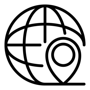 Genel konum simgesi, özet biçimi