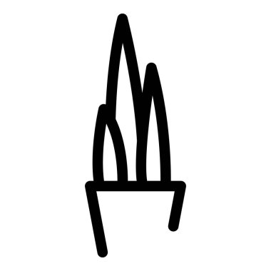 Kaktüs tenceresi simgesi, taslak biçimi