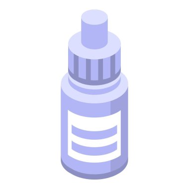 Göz damlası simgesi, izometrik biçim