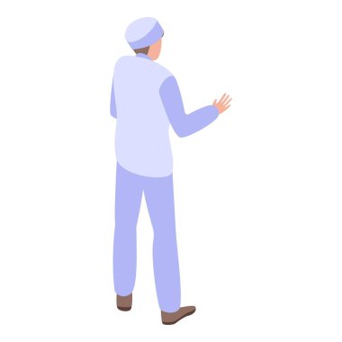 Aile doktoru simgesi, izometrik stil