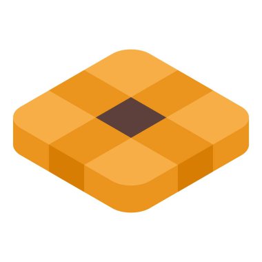 Kurabiye simgesi, izometrik biçim