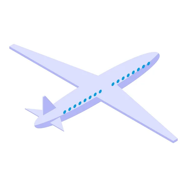 Ikona Airbusu, izometrický styl — Stockový vektor