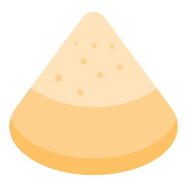 Tatlı soya fasulyesi ikonu, izometrik tarzda.