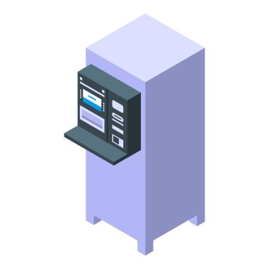 Atm simgesi, izometrik biçimi