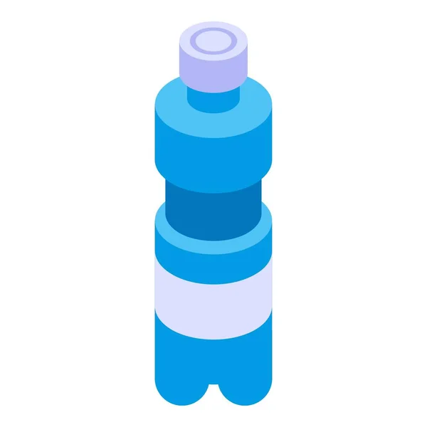 Ikona butelki wody, izometryczny styl — Wektor stockowy