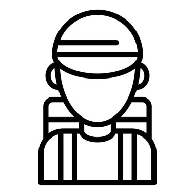 Yürüyüş çocuğu simgesi, taslak biçimi