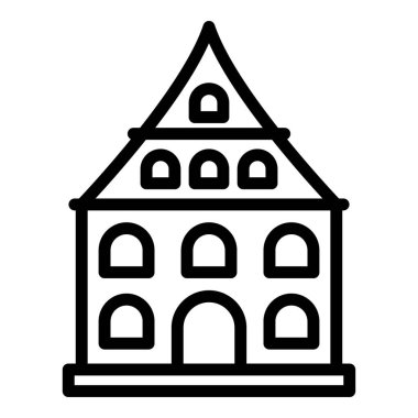 Riga evi simgesi, özet biçimi