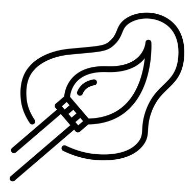 Kalem simgesini boya, taslak biçimi