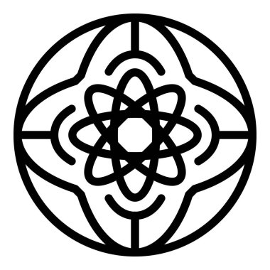 Genel atom simgesi, özet biçimi