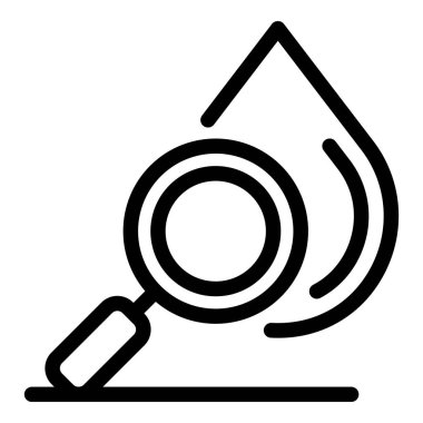 Kan damlası test simgesi, özet biçimi