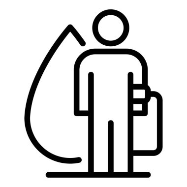 İnsan kanı nakil simgesi, taslak biçimi