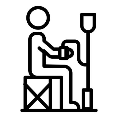 İnsan kanı nakli günü simgesi, taslak biçimi