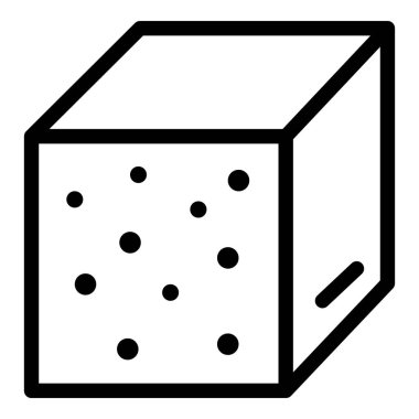 Tatlı şeker ikonu, taslak biçimi